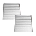 thumbnail image 1 of 2 Pcs Reusable Insulated Thermal Bag Foil Insulated Bag Liner Large Thermo Chill Double Insulated Shipping Box Thermal Box Liners Insulation Package for Lunch Box Shopping Bag, 11.81"x13.78", Silver, 1 of 6