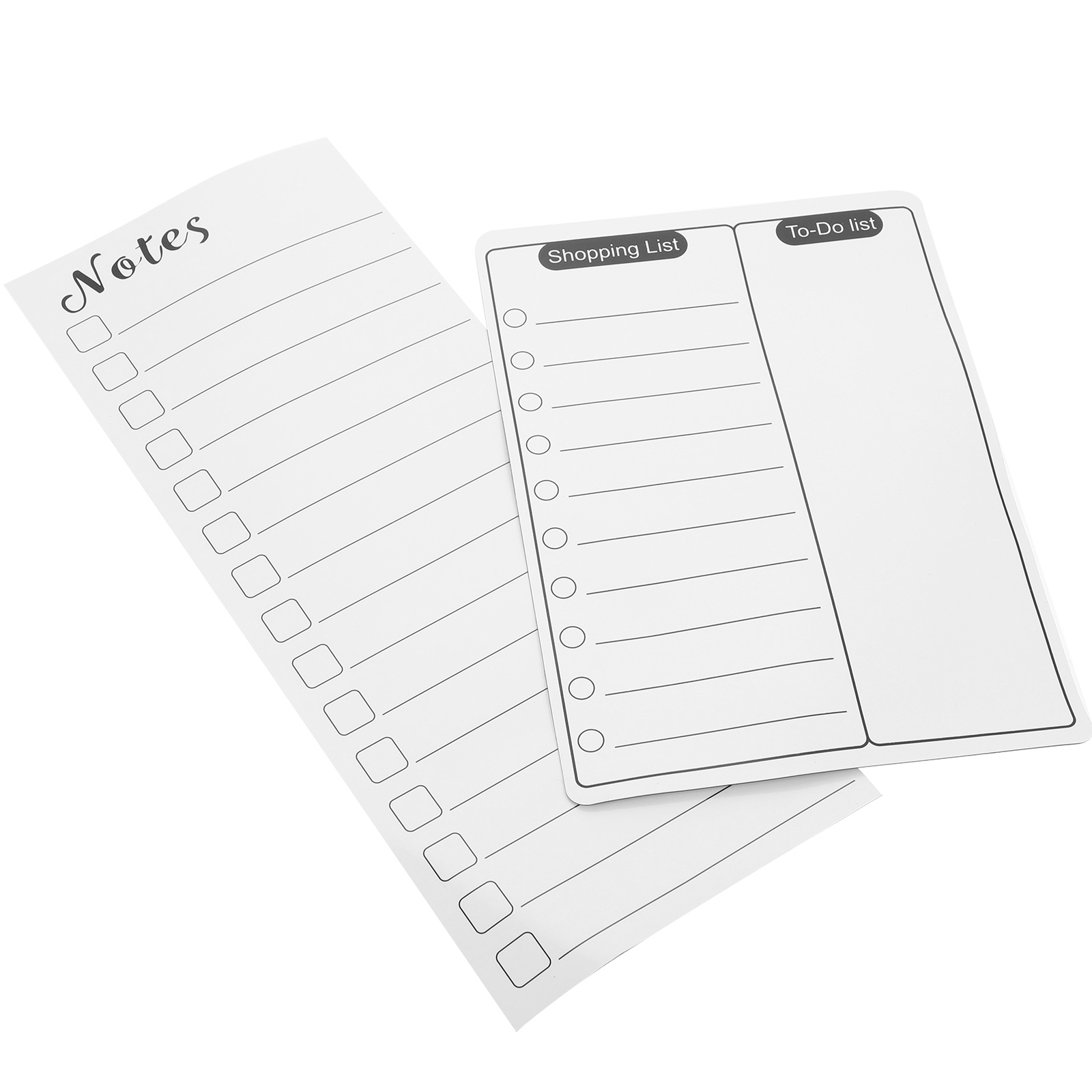 2 Pcs Rewritable Message Board Calendar Schedule Whiteboards Writing Board for Kids Erasable ...