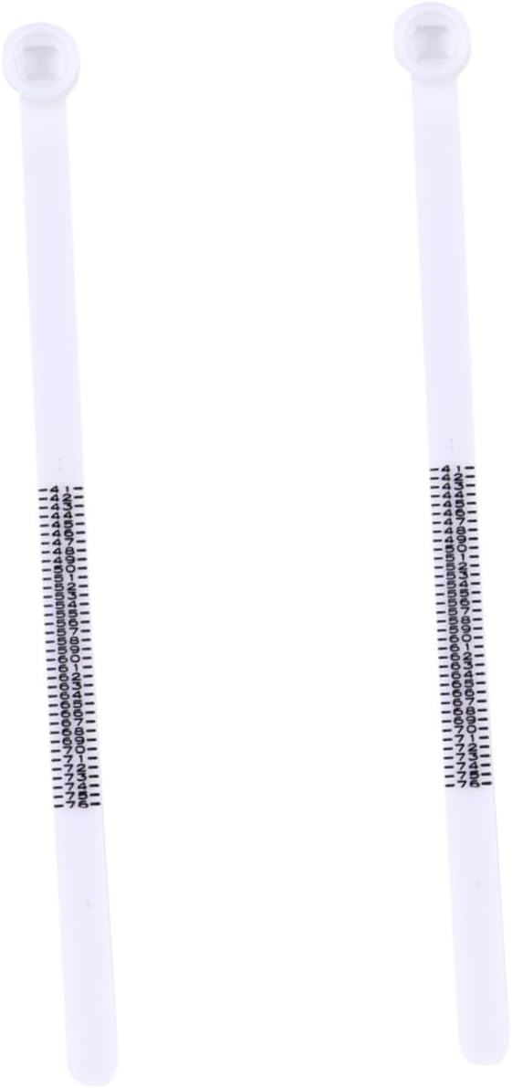 2 Pcs Ring Ruler Jewlery Rings Ring Sizing Gauge Ring Sizer Model ...