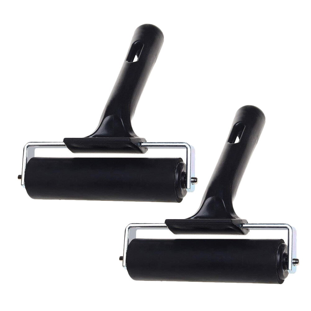 2 Pcs Roller Scrapbook Brayer Glue Rollers Printmaking Brayers The Tape