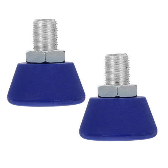 Roller Skate Accessories Stopper Skating Jam Plugs Shoes Brakes Accessory Four Wheels Rubber Stainless Steel 2 Pcs