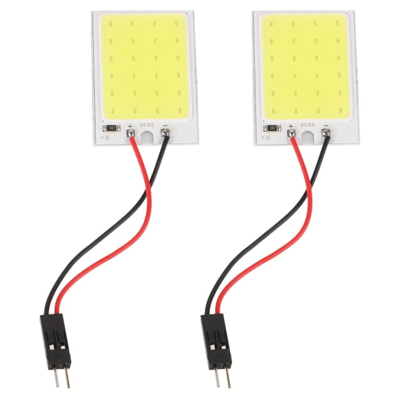 2 Pcs Roof Dome Light Rear Ceiling Lights for Car Universal