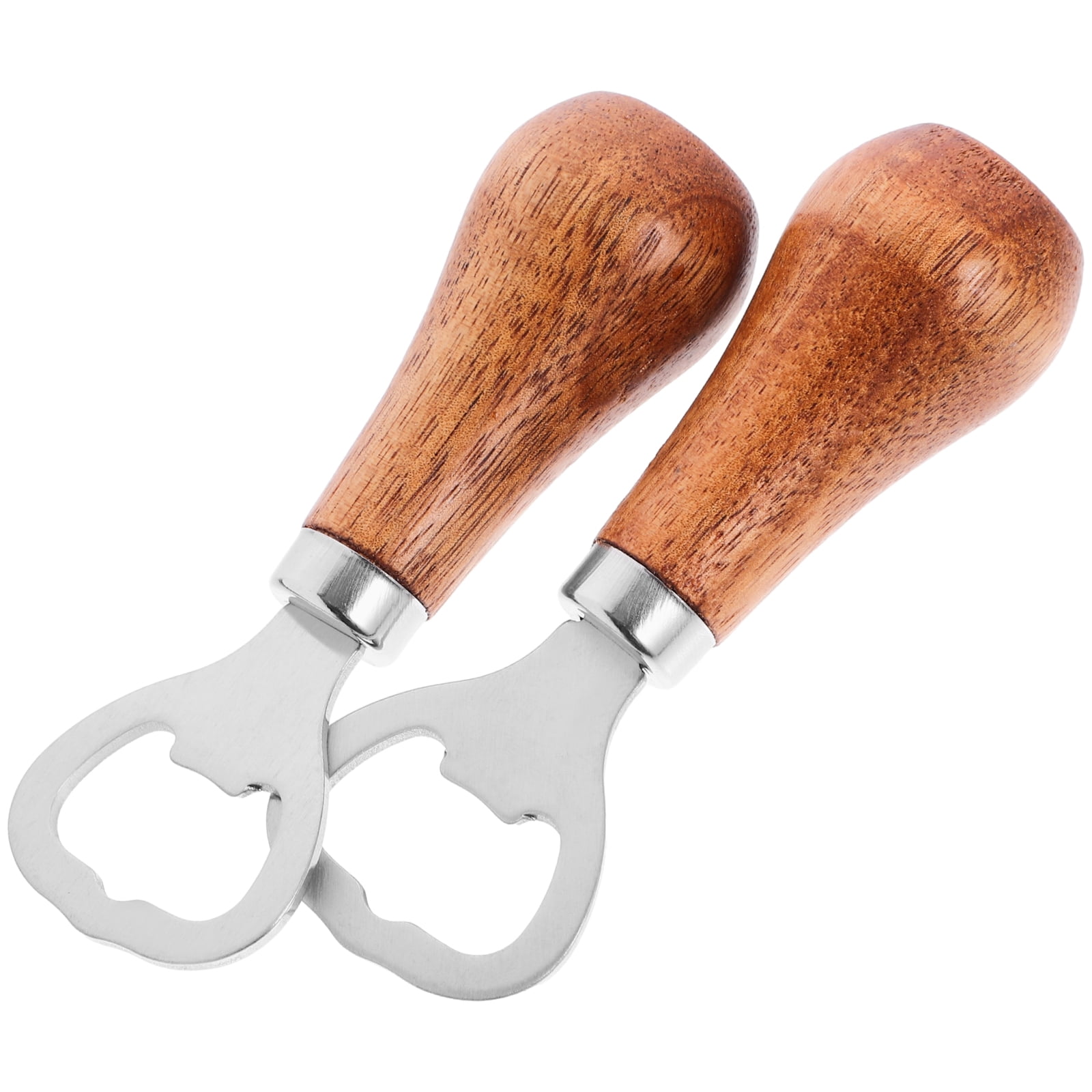 2 Pcs Rose Gold Bottle Opener Manual Beer Openers Opening Gadget Wine