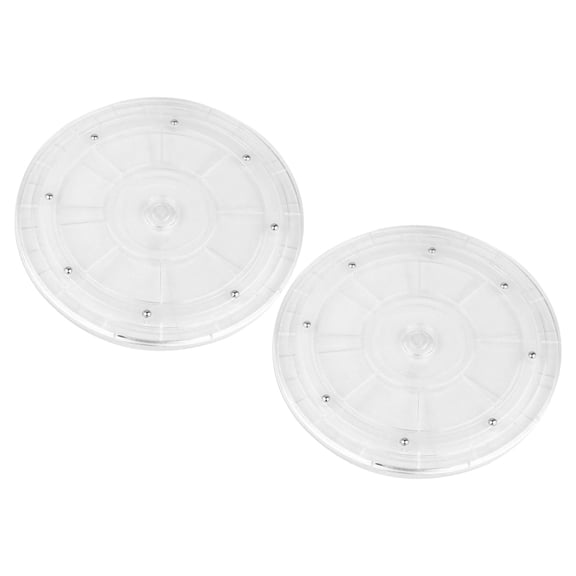 FENGGUIQU Rotating Table Server Turntable Acrylic 2Pcs