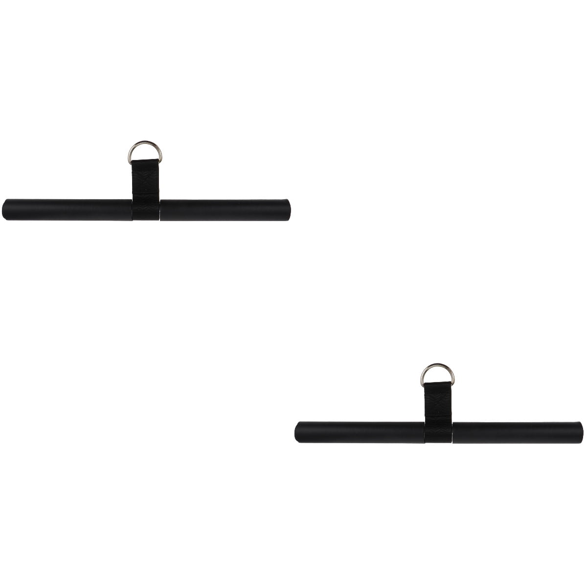 2 Pcs Rotating Cable Handles Gym Tie Rod Pull down Bar Fitness