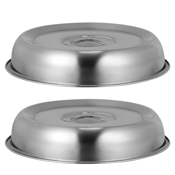 2 Pcs Vegetable Cover Chain Post Corn Tortillas Greet Dad Silver