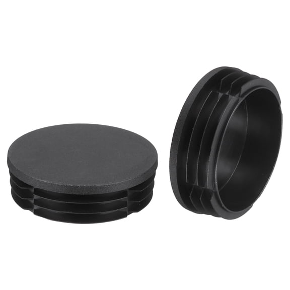 2 Pcs Round Plastic Plug, Furniture Leg Pipe Insert for Chair, Sofa, Table, Shelf 80mm(3.15 Inch)