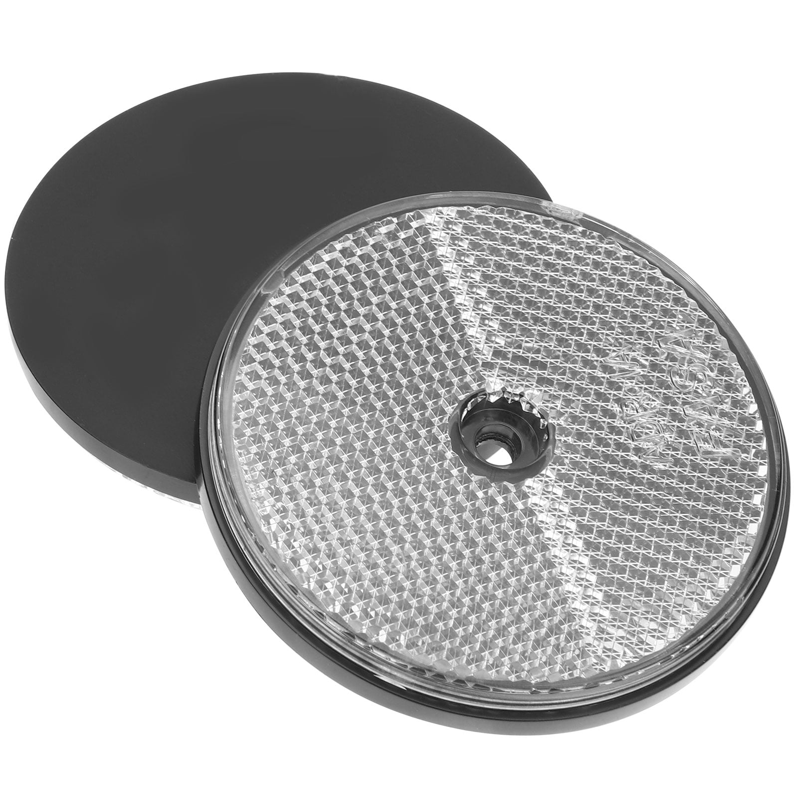 2 Pcs Round Reflector Driveway Reflectors Mailboxes Motorcycle Car