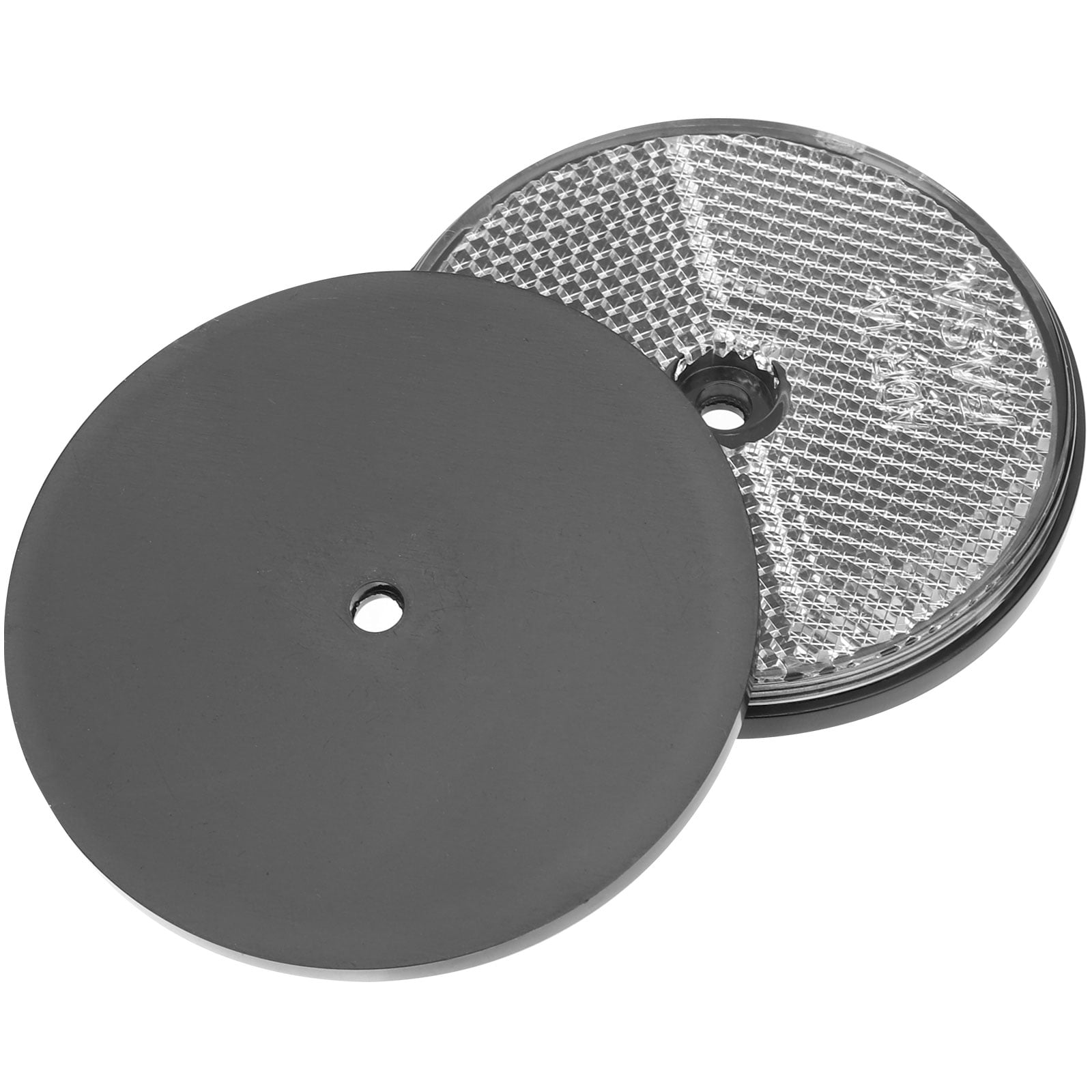 2 Pcs Round Reflector Reflector for Fence Mailboxes Reflector Trailer