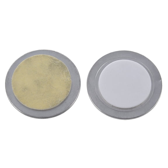 2 Pcs Round Stick-On Convex Blind Spot Mirror Set