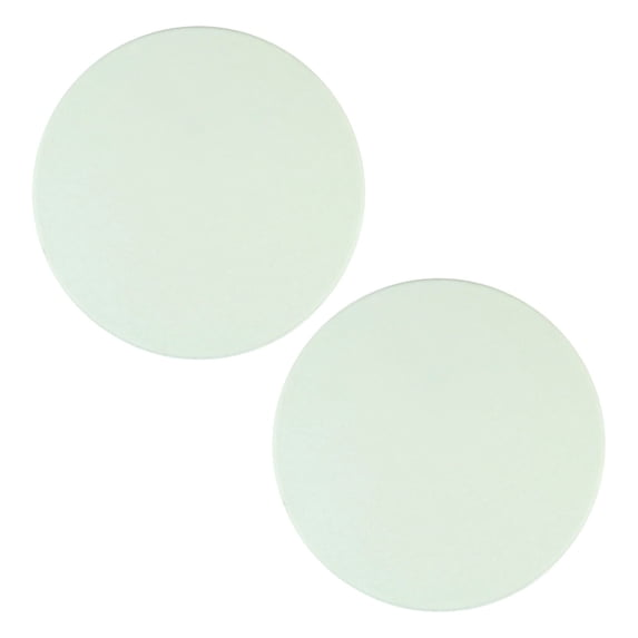 2 Pcs Round Wall Shield Cushions Self Adhesive Door Knob Wall Protectors Durable Quiet Shock Absorbent Door Anti-Collision Pads for Walls & Furniture, 1.96 Inch, Green