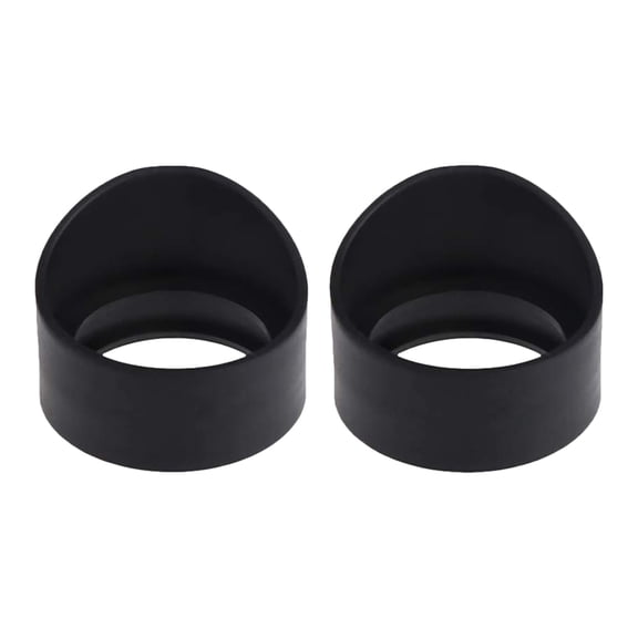 2 Pcs Rubber Eye Shield 33mm Eye Guards Cups Eyepiece Covers for Microscope