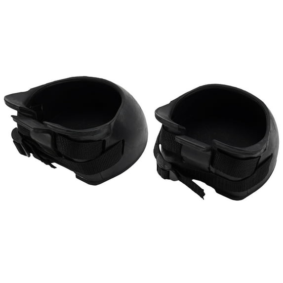 2 Pcs Rubber Horse Hoof Boots Non Slip Horse Hoof Protection Shoes Hoof Guards