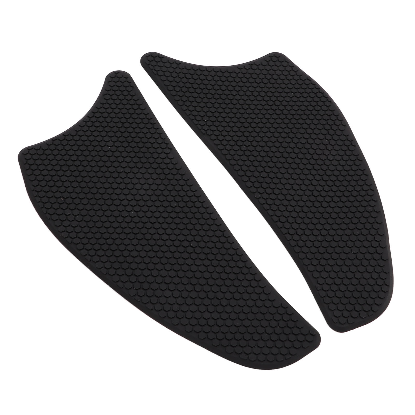 ユウ 2 Pcs Rubber Motorcycle Tank Traction Pad Side Gas Fuel Knee Grip