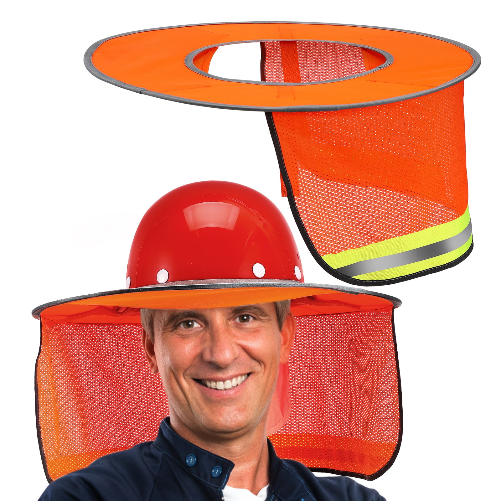 超爆安 Visor Helmet Safety Pcs 2 Security Full Visor Hat Hard Hat HardHats