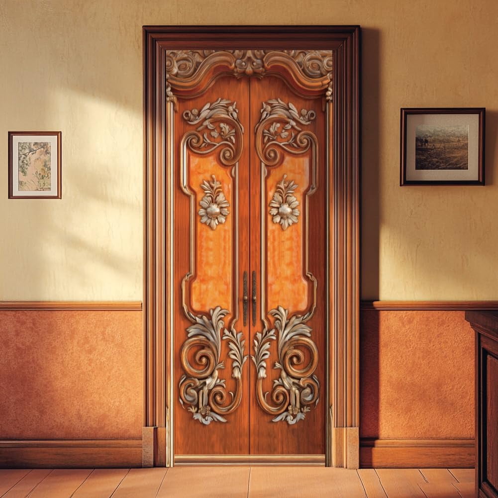 2 Pcs Self-Adhesive Door Sticker 31.5