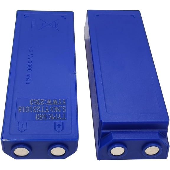 (2 Pcs/Set) Type 593 NIMH Rechargeable Battery 3.0Ah for SCANRECO 593/592/590/960 7.2V GP222101
