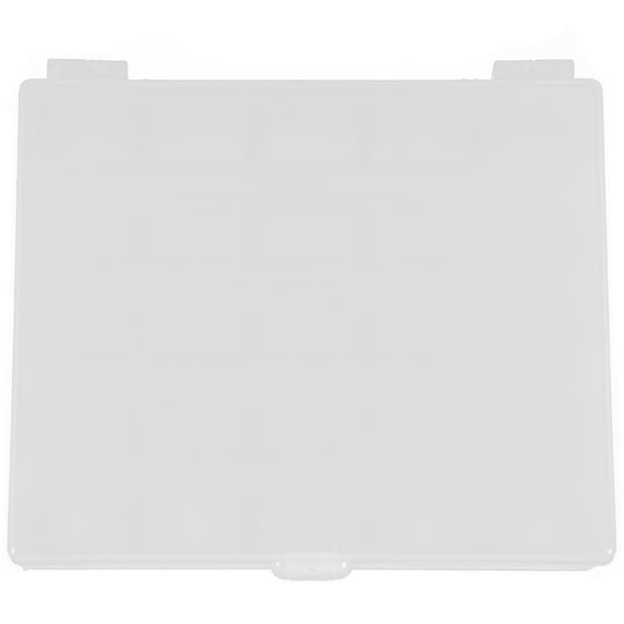 CATIEBYE Clear Plastic Sewing Bobbin Box Organizer for Thread Storage Multi-Function Compact Design