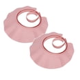 thumbnail image 1 of 2 Pcs Shampoo Cap, Shield Adjustable Waterproof Soft BPA Free Shower Cap Head Ear Eye Stretchable Hair Washing Shield for Hair Washing, Soft Eye & Ear Protection for Whole Family gifts, 1 of 7