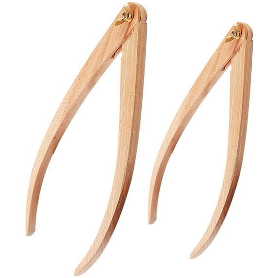 2 Pcs Shaping Modeling Supplies Ceramic Ranging Calipers Pottery Measuring Tool Measurement Arc Other Art Wood
