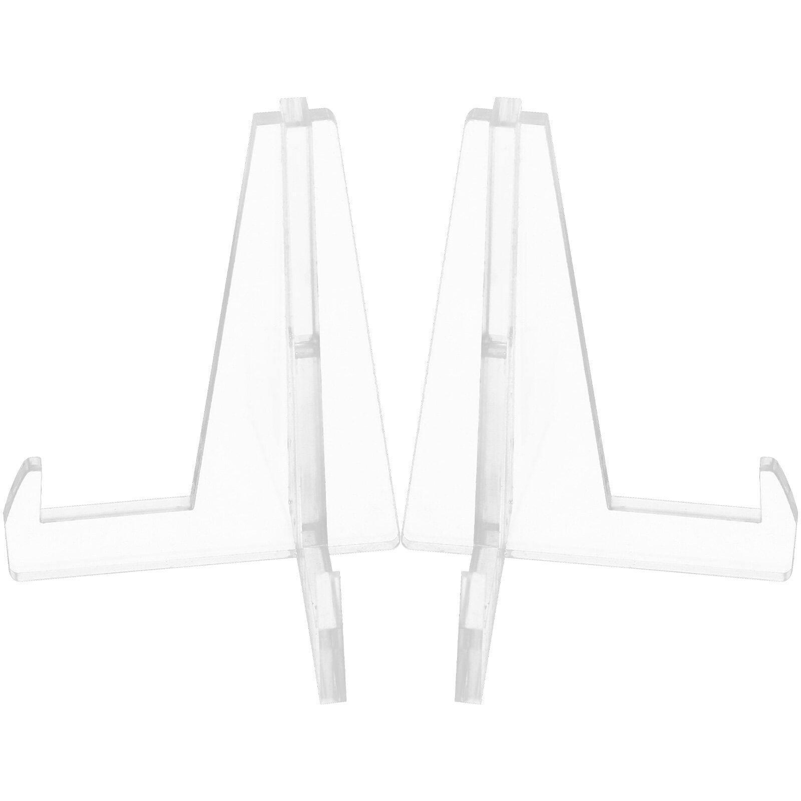 2 Pcs Shelf Coins Display Shelves Jade Display Stand Art Plate Holder ...