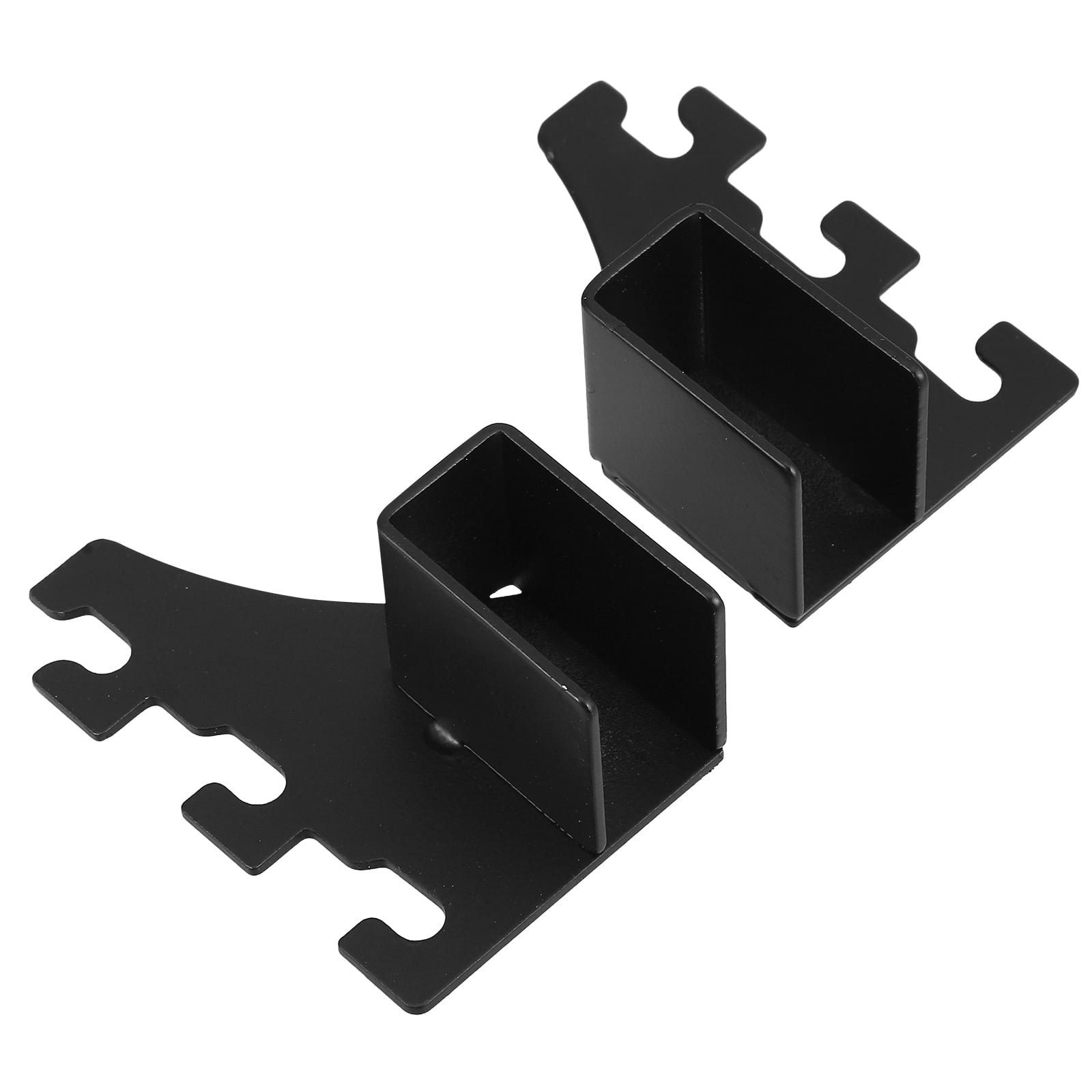 Library Shelf Clips WASHWEPE Cabinet Shelf Clips Black DIY Enthusiasts Bookcase Assembly ...