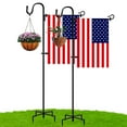 2 Pcs Shepherd Hook ,Garden Flag Holder Stand,54 Inch 1/2 Thick Garden