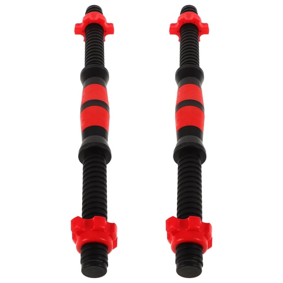 2 Pcs Dumbbell Bar Weight Lifting Spinlock Collar Threaded Fitness