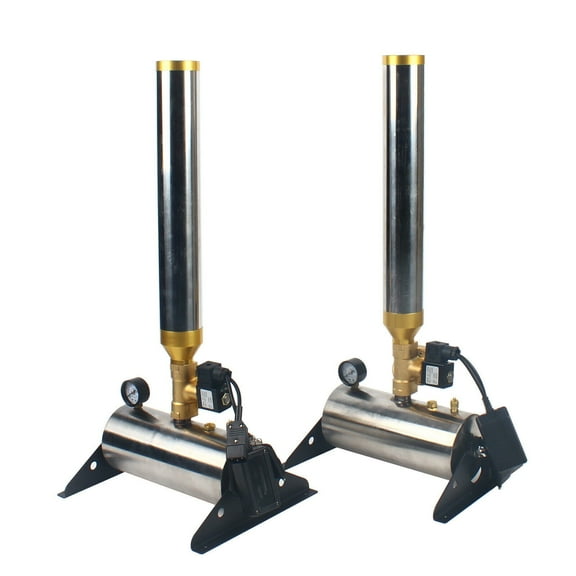 2 Pcs Shot Streamer Launcher Confetti Machine Remote Wedding Party Stage 110V