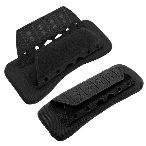 Travel accessories: 2 shoulder strap pads, shock-absorbing pads, 2-inch breathable mesh pads, for vest straps and backpacks, heavy load distribution systems for hiking and combat equipment