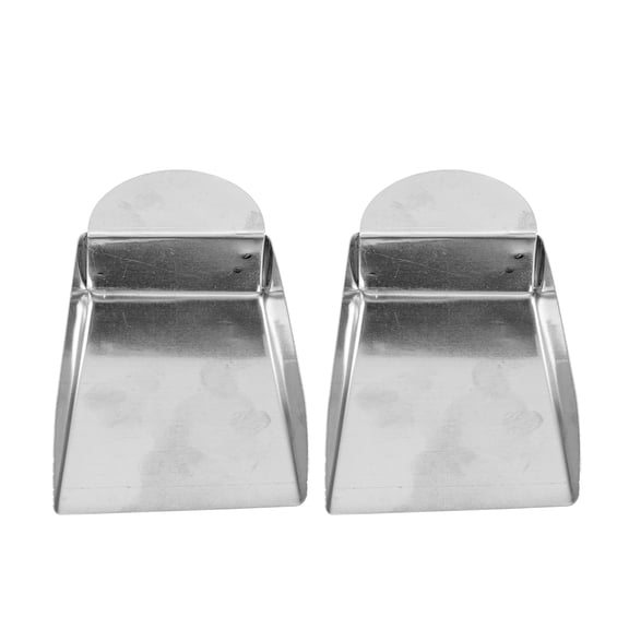 MLINS Mini Shovel Set for Jewelry Shop Use Stainless Steel 2 Pcs Practical and Durable