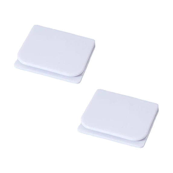 2 Pcs Shower Curtain Clips, Shower Splash Guard, Wind-Proof Self Adhesive Shower Curtain Clips, Avoid Slippy Floor Bath Guard