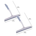 thumbnail image 1 of 2 Pcs Shower Squeegee for Glass Doors, Car Window Squeegee, Streak-Free Mirror Cleaner Tool for Bathroom Kitchen Sink Countertop Tile Glass Shower Door Scraper Household Squeegees, 9.64"x9.64", Beige, 1 of 3
