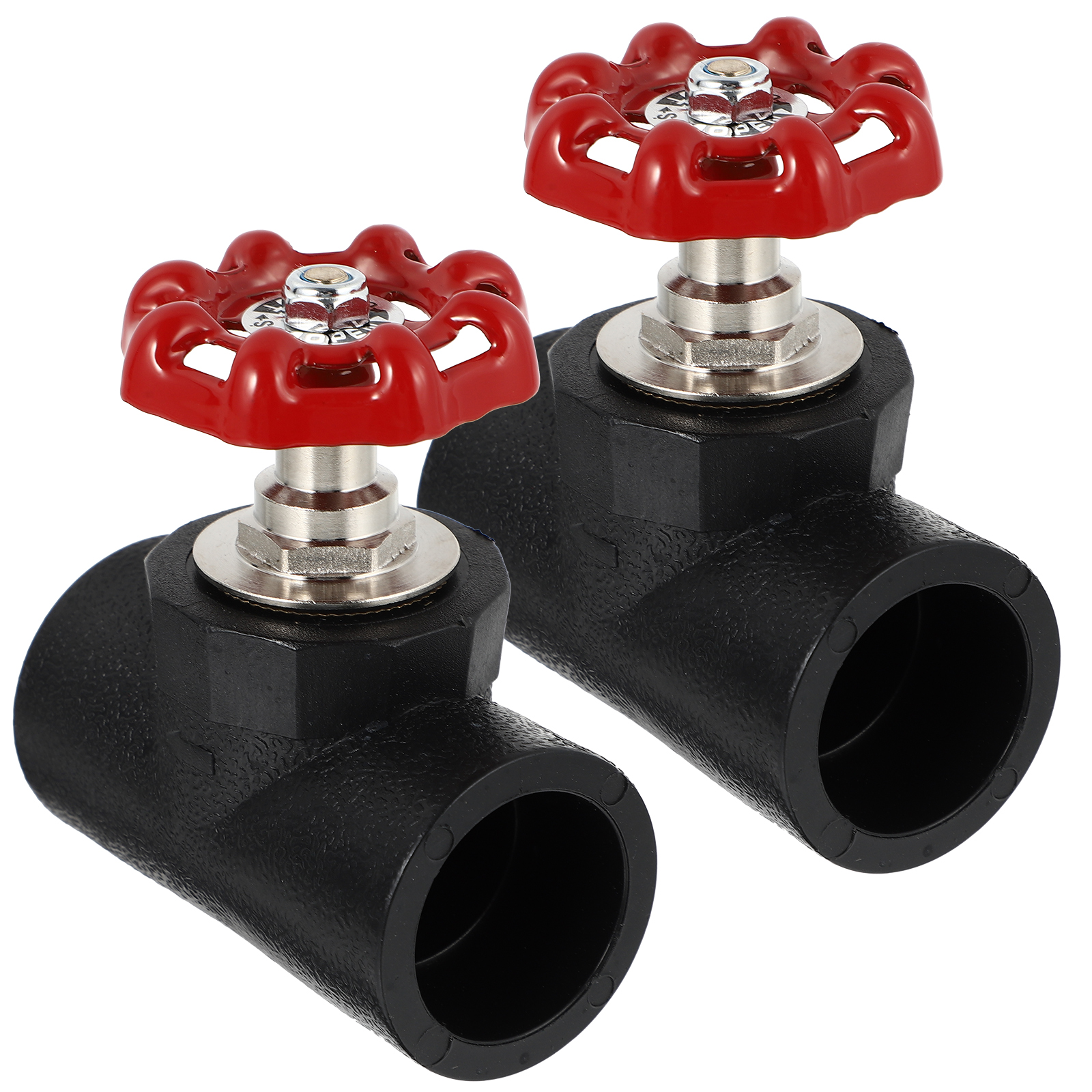 2 Pcs Shutoff Valve Water Pipe Joint Ball Valve Connector Ball Joints Shut Off Joint Plastic