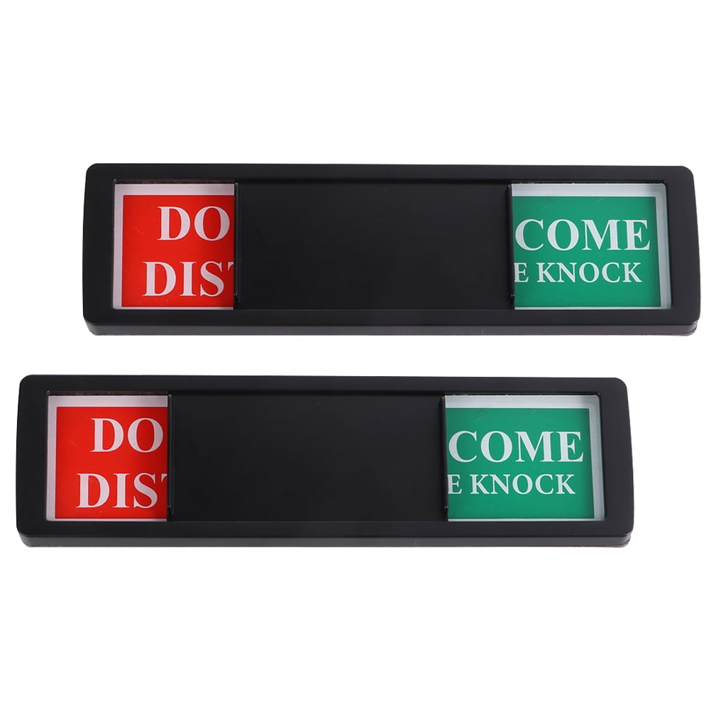 2 Pcs Signage Black Dishwasher Emblems Cool Stuff for Your Room Privacy