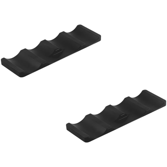 2 Pcs Silicone Bottle Stacking Mat, Stackable Wine Bottle Holder for Fridge