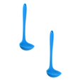 thumbnail image 1 of 2 Pcs Silicone Cooking Ladles, Kitchen Soup Ladles for Cooking, Small Gravy Ladles Spoons Heat Resistant Kitchen Spoons, Cooking and Serving Spoon for Soup Sauce Chili Gravy Canning Pouring, 1 of 1