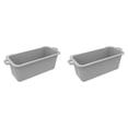 thumbnail image 1 of 2 Pcs Silicone Grease Cup Liners 7 x 3.2 x 2.8 Inch for Griddle and Grill, Reusable Catcher Liner Grill Tray Accessories, Replacement of Aluminum Foil Pans Grey, Grills and Outdoor Cooking, 1 of 5