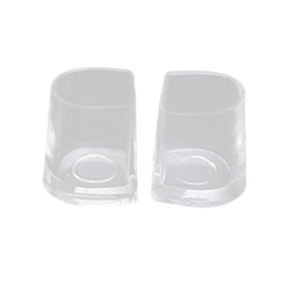 2 Pcs Silicone High Heel Protectors Antislip Latin Stilettos Dancing Cover Heel Stoppers Shoe Accessories