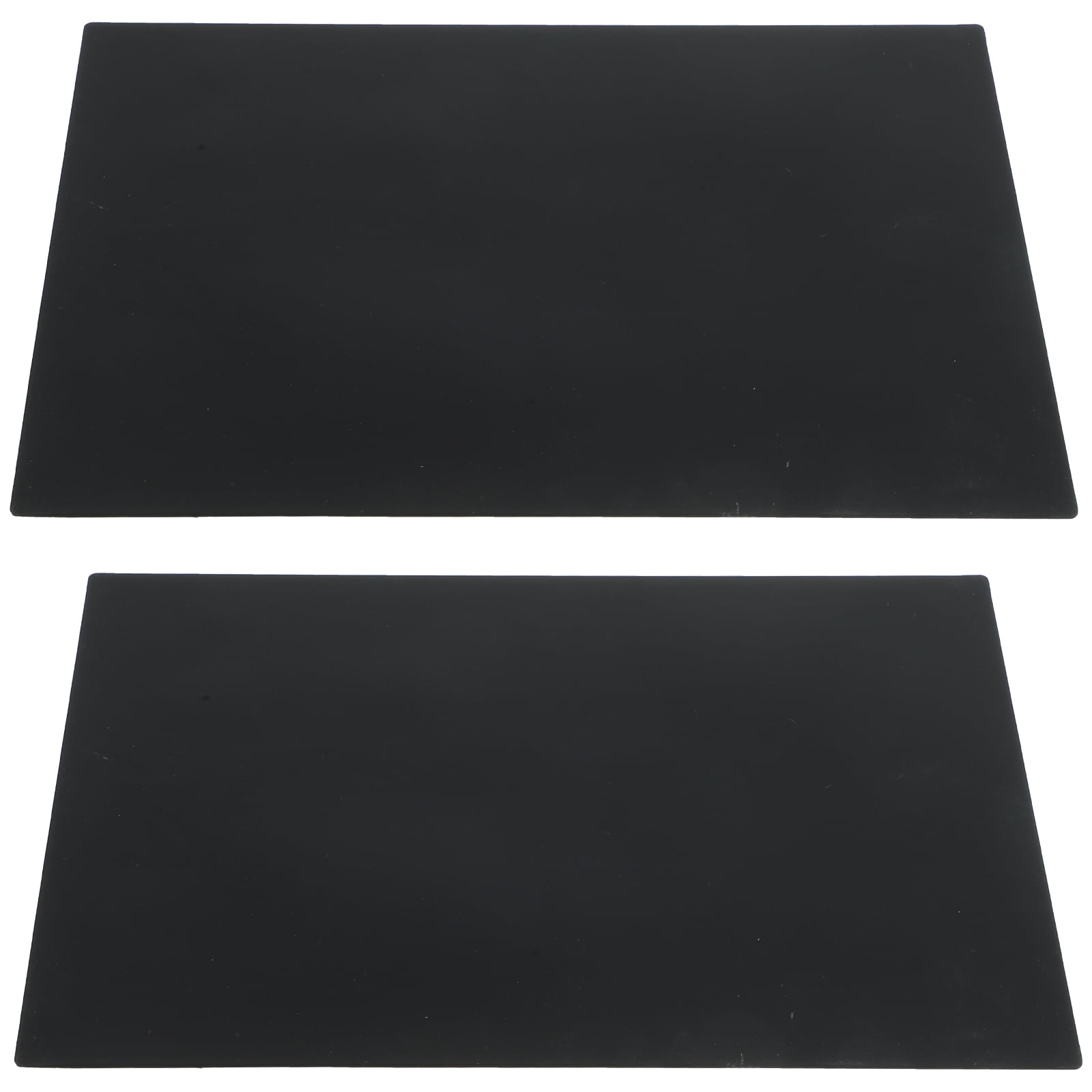 2 Pcs Silicone Placemat Placemats Washable Counter Table Pads for Dining Toddler