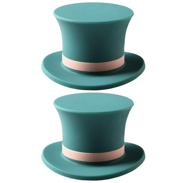 2 Pcs Silicone Wine Stopper Wine Bottle Stopper Airtight Wine Stoppers