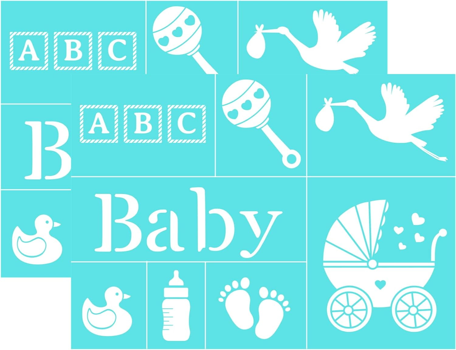 2 Pcs Silk Screen Stencils SelfAdhesive Silk Screen Printing Stencil