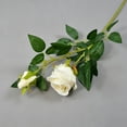 thumbnail image 1 of 2 Pcs Simulation Rose Flowers, Silk Rose Simulated Flower, Silk Rose Bud, Roses Branch Artificial Flower for Weddings and Home Decor 26", 1 of 5