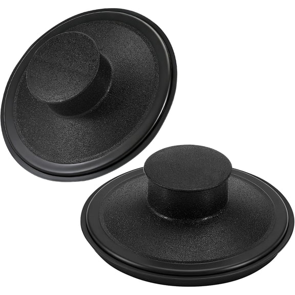 2 Pcs Sink Stopper Replacement for STP-PL, Kitchen Sink Drain Plug - Garbage Disposal Stopper, Compatible with Standard 3-1/2" Drains from , Waste King, Whirlpool, and More