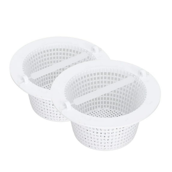 2 Pcs Skimmer Baskets Above Ground Swimming Pool Replacement Filter Basket Compatible For Hayward SP1091WM