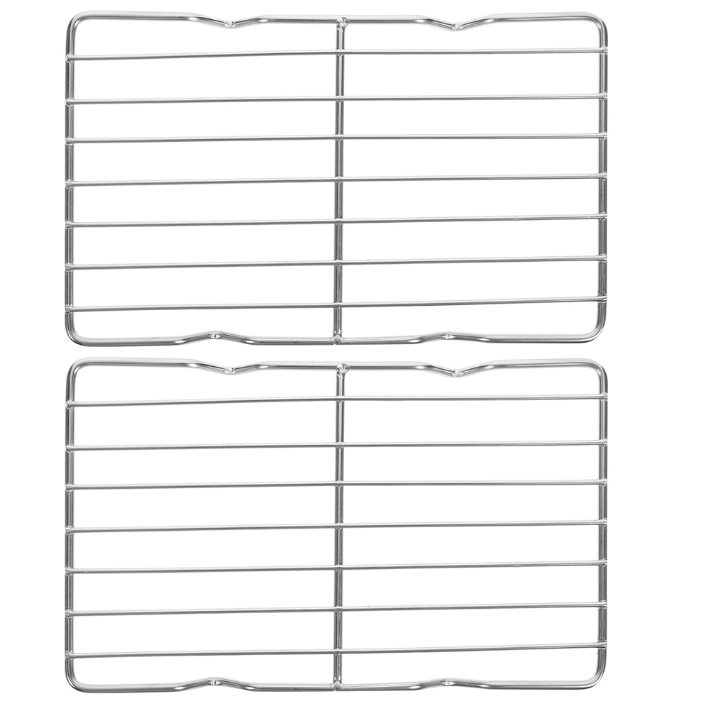 2 Pcs Small Wire Rack for Cooking Grill Topper Outdoor - Walmart.com