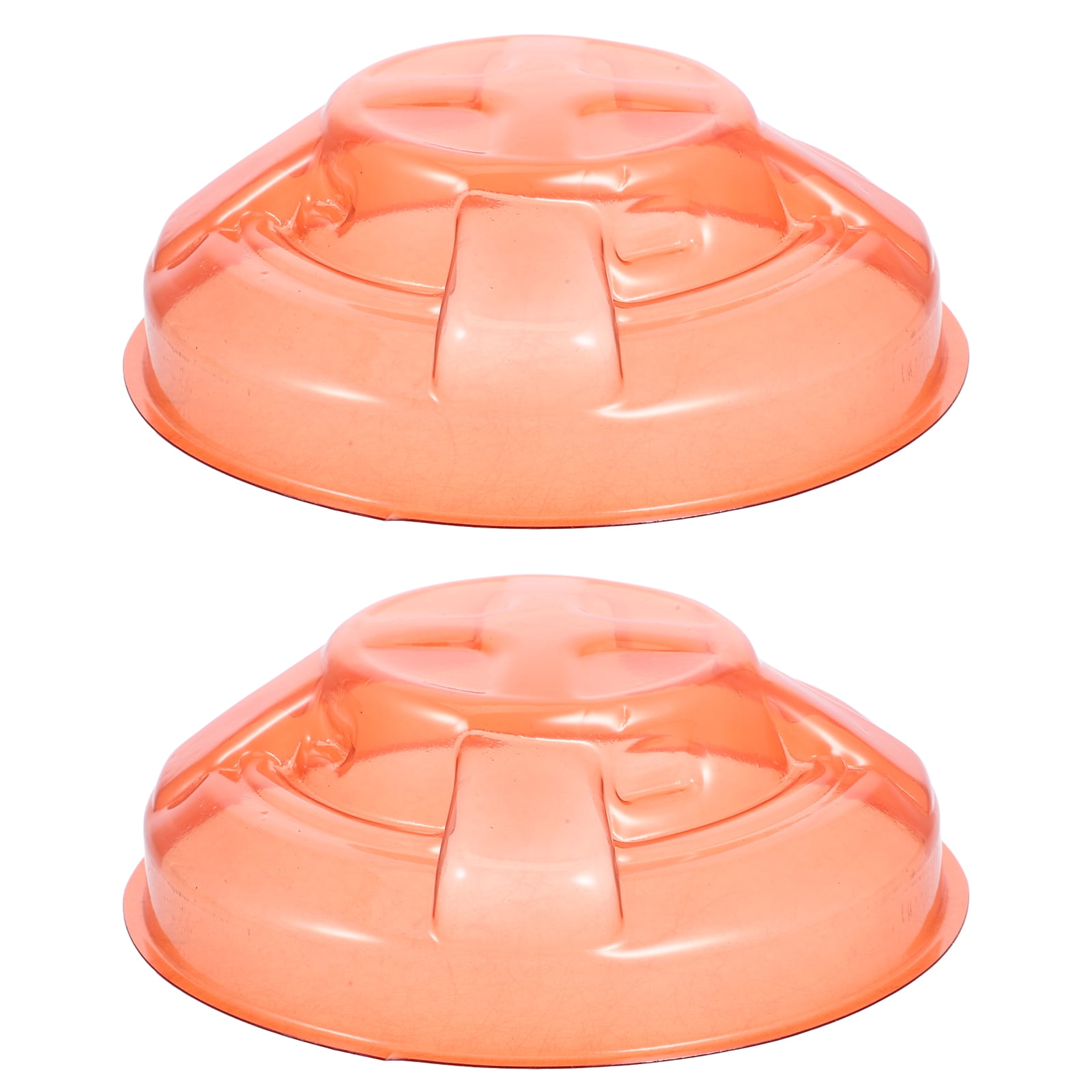 2 Pcs Smoke Machine Cover Handle Enhancer Star Jar Decor Red