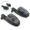 thumbnail image 1 of 2 Pcs Smoke Turn Signal Light Indicator For BMW F650GS R1200GS F800GS HP2 Enduro, 1 of 8