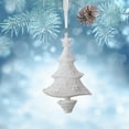 thumbnail image 1 of 2 Pcs Snowflake Christmas Ornaments, 5.07*5.86 Inch Crochet Snowflake Decorations Christmas Hanging Ornaments for Christmas Tree Winter Home Wall Holiday Party Gift, 1 of 9