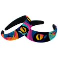 2 Pcs Soft Wide Headbands Printed Accessories for Women and Girls